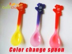 Safety Temperature Sensing  Feeding Spoon - Color changing spoon