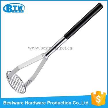 Stainless Steel Round Faced Potato Masher