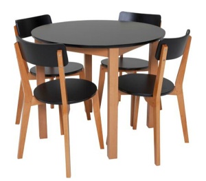 wooden dining room set of 4