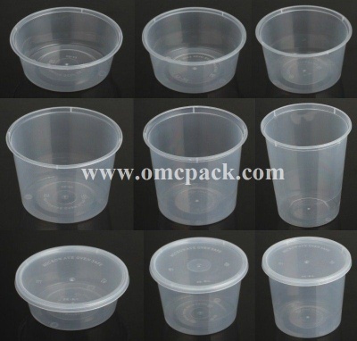 Round PP food container