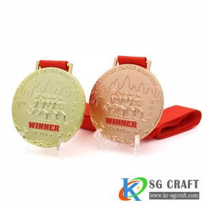 CHINA MANUFACTURERS CUSTOM METAL ENAMEL DANCE MEDALLION CHAMPIONSHIPS MEDAL GYMNASTICS NO MINIMUM