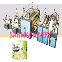 Automatic kitchen towel making machine