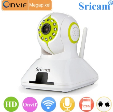 Sricam door sensor720P HD Pan Tilt dome Wireless IP camera baby monitor - SP006