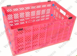 Plastic Mesh Folding Box for Storage Use