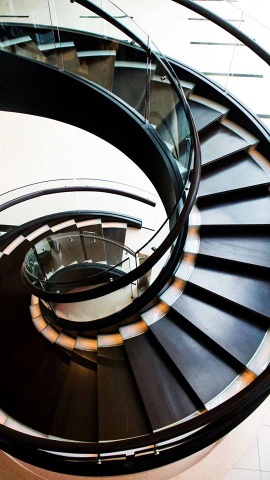 Stainless steel handrail railing