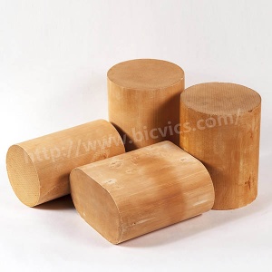 Ceramics Honeycomb Three-Way Catalytic Converter for Motorcycle