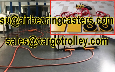 Air caster moving systems finer brand save cost and keep safety