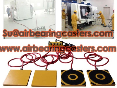 Air bearings casters solve your load moving problems easily