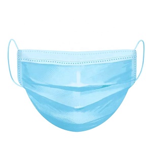 Face mask disposable Ingredient:Non-woven Main Function: Anti virus,dust-proof Stype: Dressings and Care For Materials Color: Blue Shelf Life: 3 Years