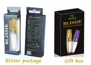 Nice and fashionable electronic cigarette blissie especially suit for lady use