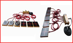 Air casters details and air movers parameters