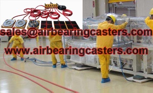 Air caster load module systems have follow advantage