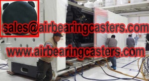 Air casters is no environmental pollution