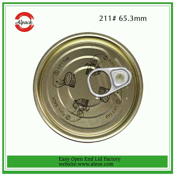 easy open end for canned food