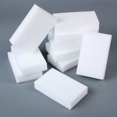 Best price household items customized white magic erasers melamine foam sponge manufacturer