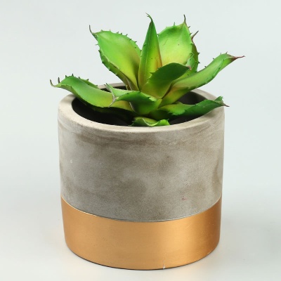 Nordic modern decorative concrete planter cement succulents potted plants wholesale
