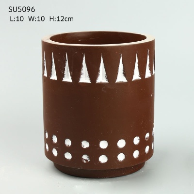 Simple personality geometric succulent plant pot garden planter wholesale