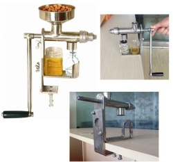 Household Manual Oil Press Machine Oil Expeller Oil Extractor Stainless Steel - oil press machine