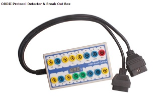 ADS OBDII Protocol Detector AND Break Out Box