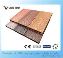 3D deep embossed composite decking floor decking WPC flooring decking outdoor