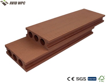 Anti-slip Waterproof Wood Plastic Composite Swimming Pool HDPE WPC Decking