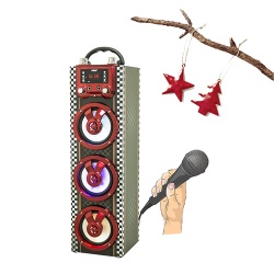 manufacturer producing new arrival home theater super sound box active tower multimedia karaoke speaker - MX-R108E