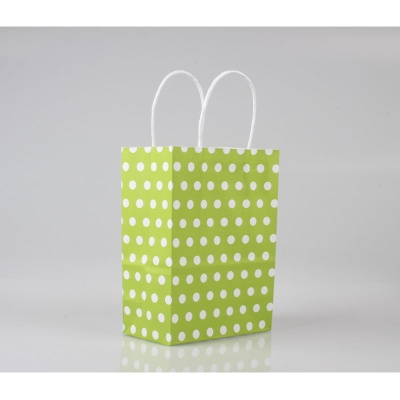 cheap Kraft paper bag - dot bag small