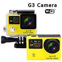 Waterproof Camera G3 Wifi Action Cam1080P HD Portable digital video camera