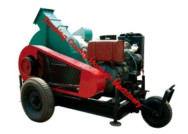 Mobile Disc wood chipper diesel engine