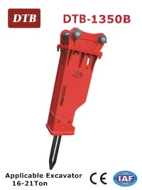 DTB-1350B hydraulic breaker for 16-21 Ton digging machine with fine qulity