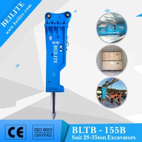 High quality BLTB-155 silenced hydraulic hammer for excavator