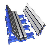 Heavy duty impact bed