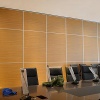 Soundproof Commercial Aluminium Frame Conference Room Sliding Wall Partition - 85 mm sliding wall