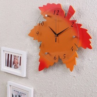 Decorative music theme alarm clock wall clock