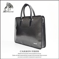 High-grade carbon fiber TPU mens bag briefcase file bag briefcases for man