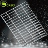 Catwalk Welded Drainage Grate Cover Walking Steel Grating Plate For Building