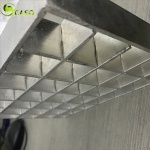 Galvanized Twisted Cross Bar Gutter Walkway Steel Bridge Deck Grating Frame