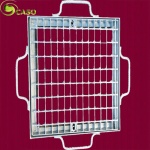 50*5mm Galvanized Plain Welded Steel Bar Drainage Grating With Embedded Frames