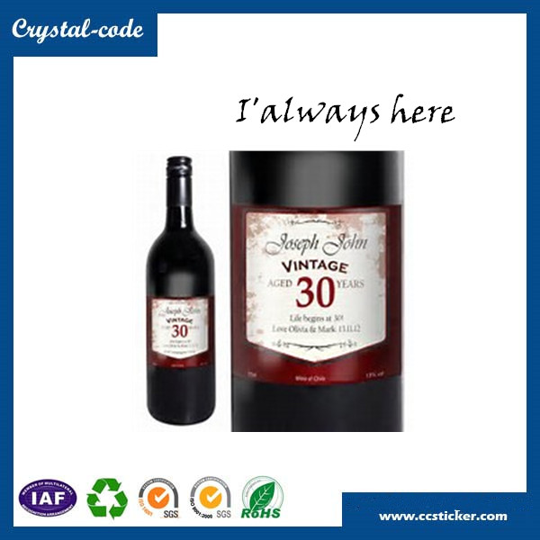 Please contact us anytime,the best price wine label.