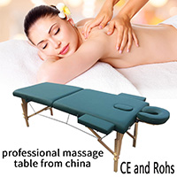 portable timber massage table