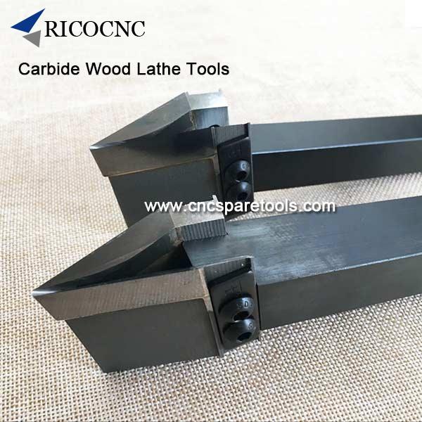 Carbide cnc lathe knives are widely used for hardwood, semi-hardwood lathing with CNC wood turning lathe machines.