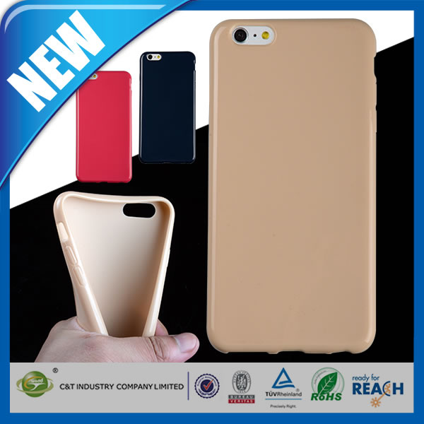 soft tpu smooth gel cover skin for apple iphone 6 plus