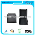 Black hamburger boxes disposable biodegradable food boxes&nbsp;-&nbsp;BF06A-1