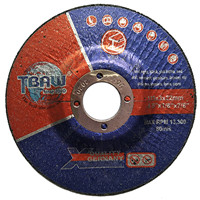 Depressed center grinding wheel