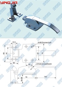 Sales of cheap and fine 09114 Reefer Door Lock