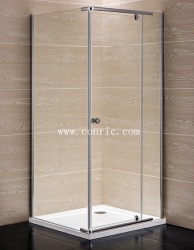 Chrome aluminum profile,swing door shower enclosure&nbsp;-&nbsp;7026