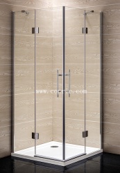 Frameless chrome shower enclosure with good quality&nbsp;-&nbsp;7671