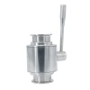 DIN 3A Hygienic Stainless Steel Sanitary Straight Tri Clamp Ball Valve