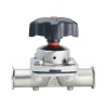 304 316L Sanitary Stainless Steel Manual Through Diaphragm Valve