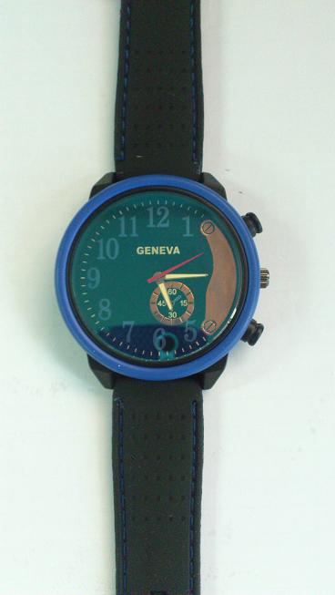 big case with special dial,strap with stitching